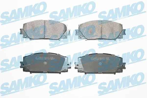 Sada brzdových destiček, kotoučová brzda SAMKO 5SP1529 Sada brzdových destiček, kotoučová brzda SAMKO 5SP1529