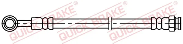 Brzdová hadice QUICK BRAKE 50.077 – OE 587443K000