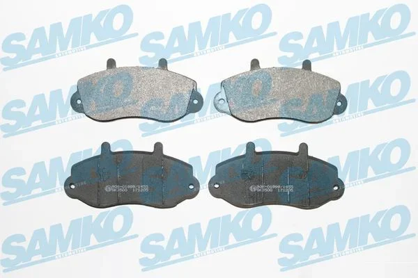 Sada brzdových destiček, kotoučová brzda SAMKO 5SP663