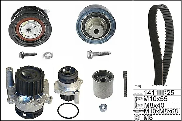 Vodni pumpa + sada ozubeneho remene Schaeffler INA 530036132