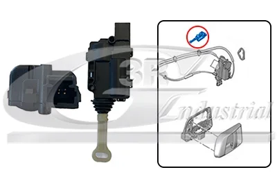 Zámek dveří 3RG 84246 Zámek dveří 3RG 84246