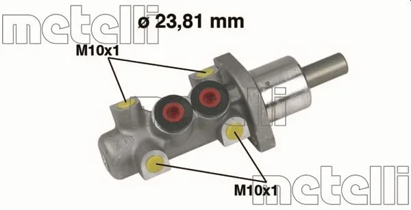 Hlavní brzdový válec METELLI 05-0247