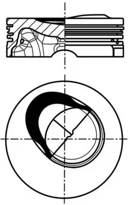 Píst MAHLE 028PI00130000