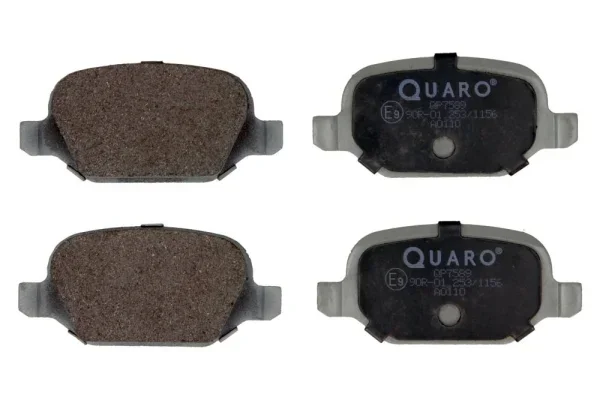 Sada brzdových destiček, kotoučová brzda QUARO QP7589