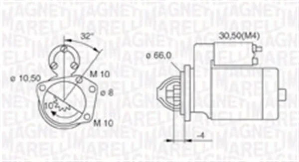 Startér MAGNETI MARELLI 063721207010
