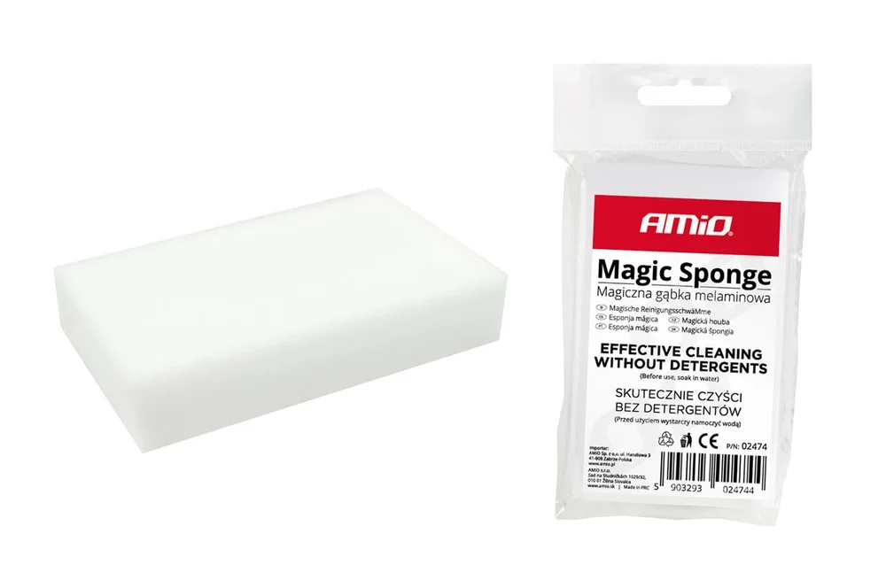 Magická melaminová čistící houba AMIO 02474