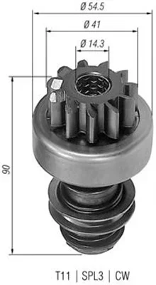 Pastorek, startér MAGNETI MARELLI 940113020060 Pastorek, startér MAGNETI MARELLI 940113020060