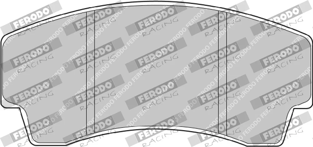 Sada brzdových destiček, kotoučová brzda FERODO RACING FRP219H