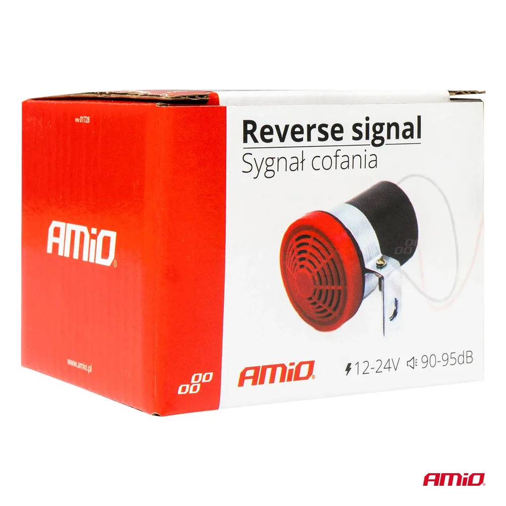 SIGNÁL ZPĚTNÝ 12/24V 90-95 DB AMIO 01728 - Obrázek 4