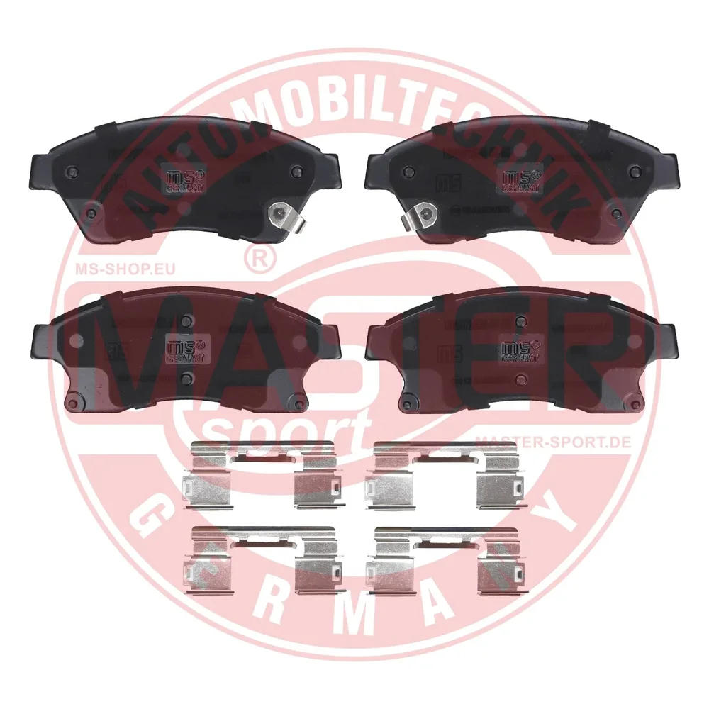 Brzdové platničky-sada PREMIUM MASTER-SPORT GERMANY 13046072622N-SET-MS Brzdové platničky-sada PREMIUM MASTER-SPORT GERMANY 13046072622N-SET-MS