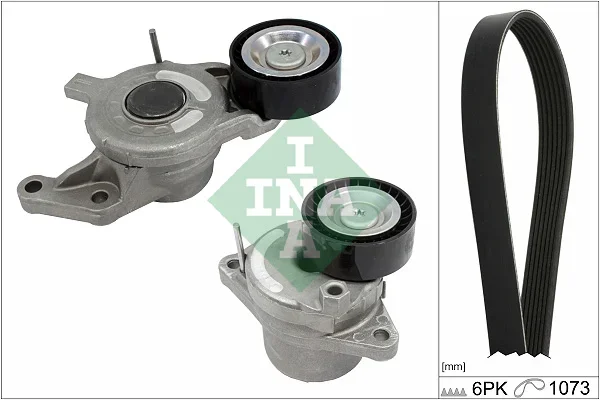 Sada žebrovaných klínových řemenů Schaeffler INA 529036010