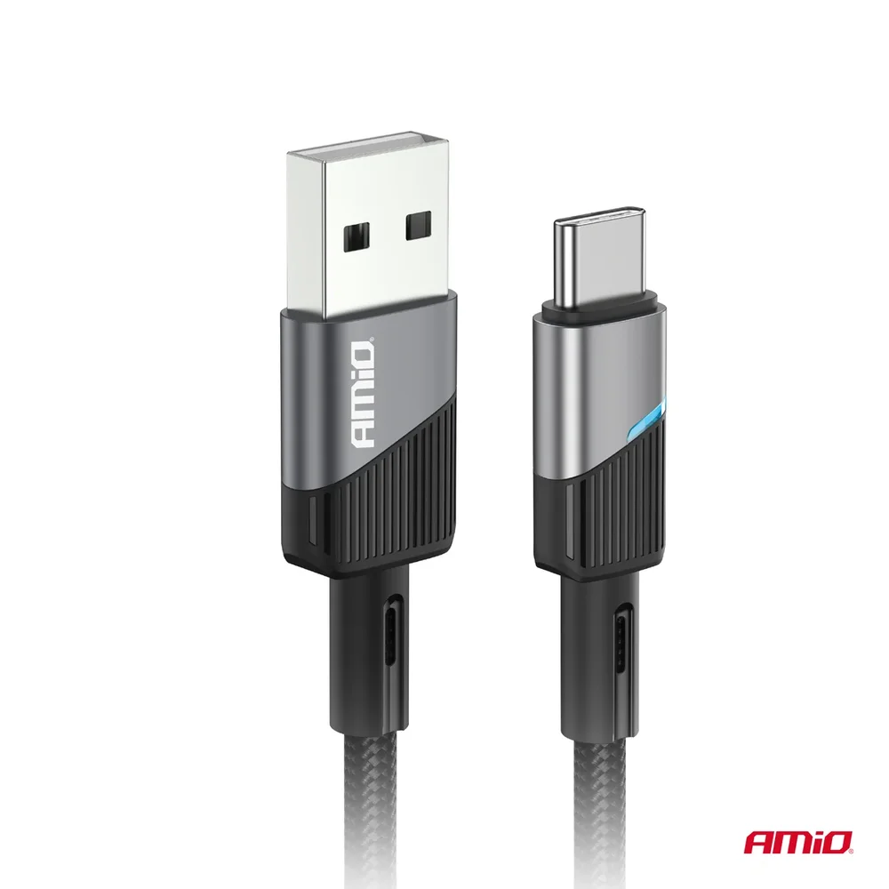 Kabel USB na USB-C 3A 100cm FullLINK AMIO-03923 - Obrázek 3