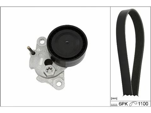 Sada žebrovaných klínových řemenů Schaeffler INA 529008510