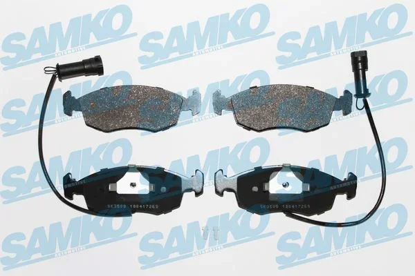 Sada brzdových destiček, kotoučová brzda SAMKO 5SP269