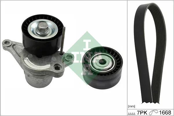 Sada žebrovaných klínových řemenů Schaeffler INA 529035610