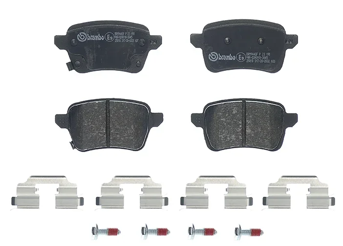 Sada brzdových destiček, kotoučová brzda BREMBO P23190
