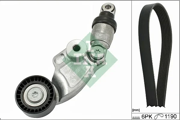 Sada zebrovanych klinovych remenu Schaeffler INA 529011910