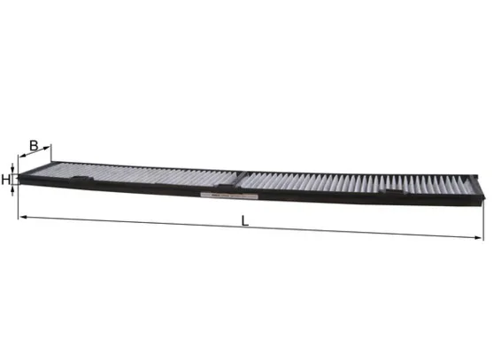 Filtr, vzduch v interiéru MAHLE LAK248