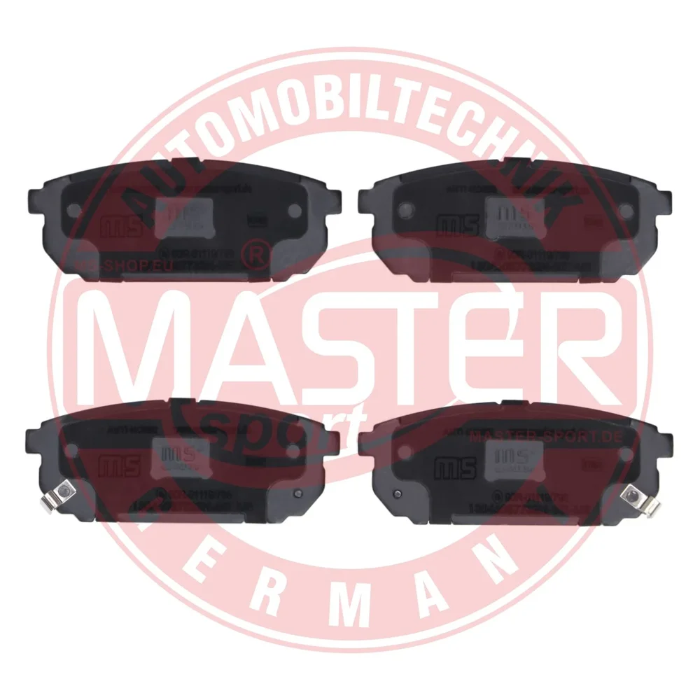 Brzdové platničky-sada PREMIUM MASTER-SPORT GERMANY 13046057732N-SET-MS