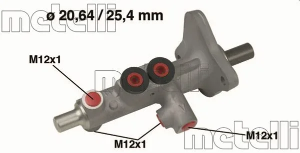 Hlavní brzdový válec METELLI 05-0628