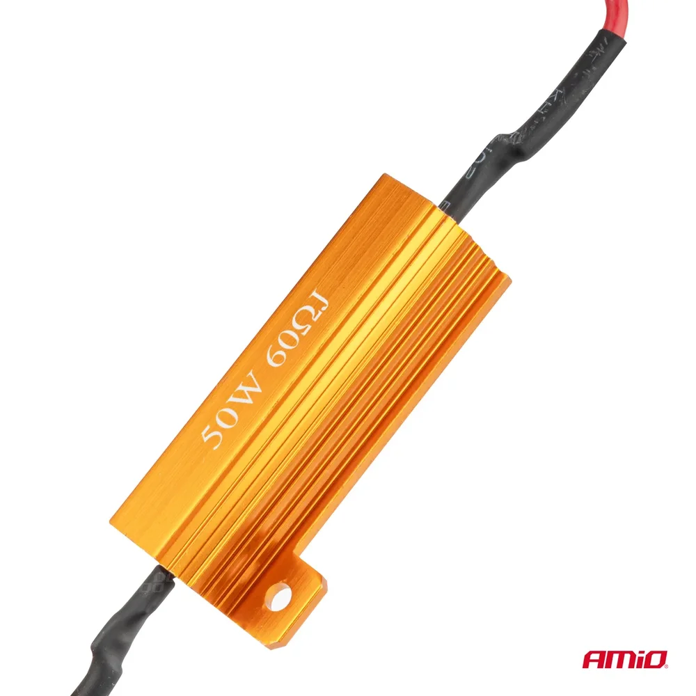 Rezistor pro LED žárovky CANBUS 60Ω 50W AMiO-04098 - Obrázek 3