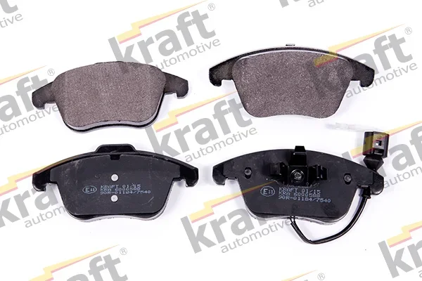 Sada brzdových destiček, kotoučová brzda KRAFT AUTOMOTIVE 6000588