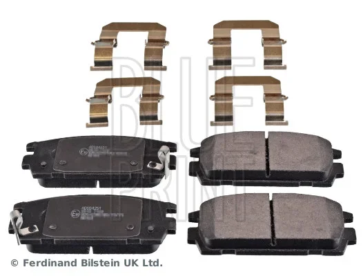 Sada brzdových destiček, kotoučová brzda BLUE PRINT ADG04251