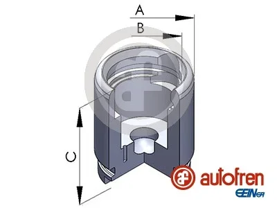 Píst, brzdový třmen AUTOFREN SEINSA D025258