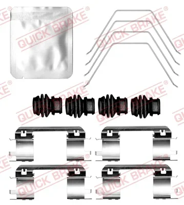 Sada příslušenství, obložení kotoučové brzdy QUICK BRAKE 109-0141
