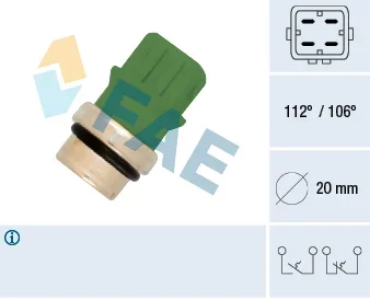 Teplotní spínač FAE 35590 Teplotní spínač FAE 35590