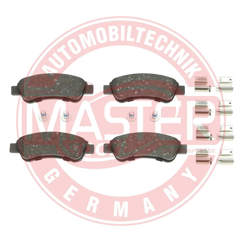 Brzdové platničky-sada PREMIUM CITROËN, FIAT, PEUGEOT MASTER-SPORT GERMANY 13046048122N-SET-MS