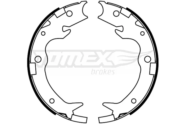 Sada brzdových čelistí Tomex Brakes TX22-65