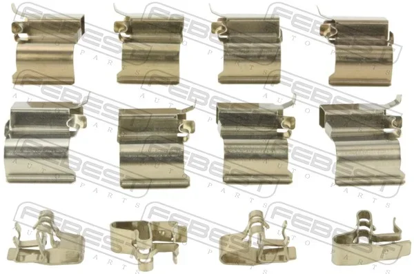 Sada příslušenství, obložení kotoučové brzdy FEBEST 0103-GDJ150R